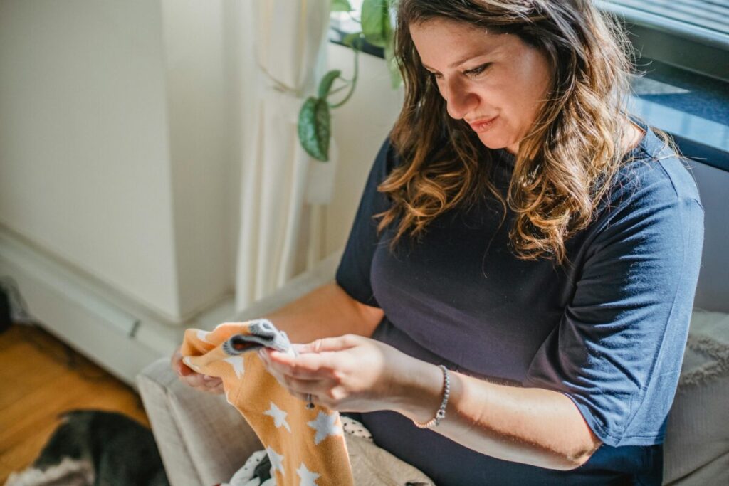Productive nesting and second trimester energy boost while preparing the baby nursery.