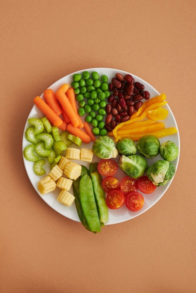 Organic green peas and potato mix for baby nutrition
