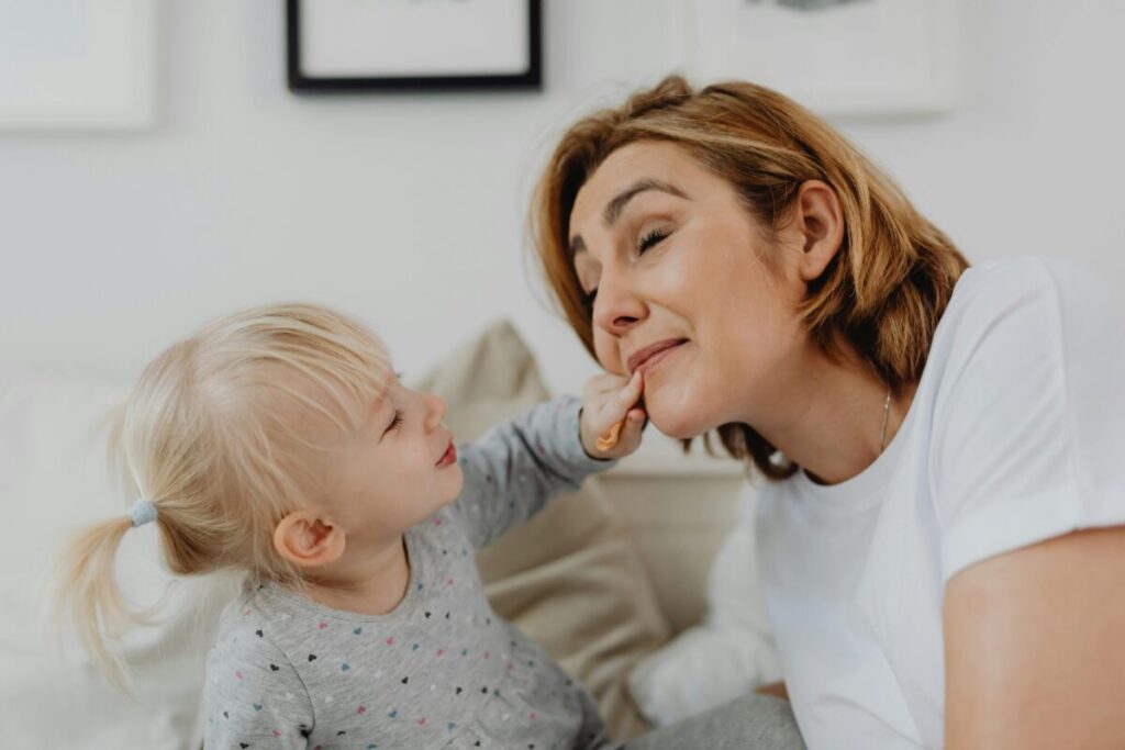 A heartwarming moment showing the success of teaching toddlers empathy