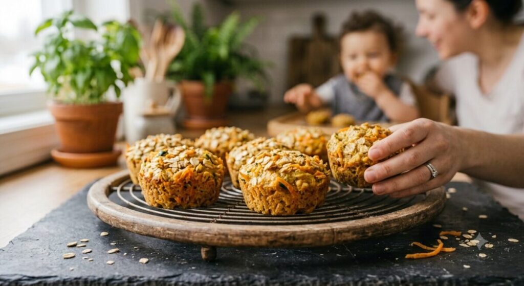 Tips for success when making Zucchini and Carrot Savory Oat Bites for BLW